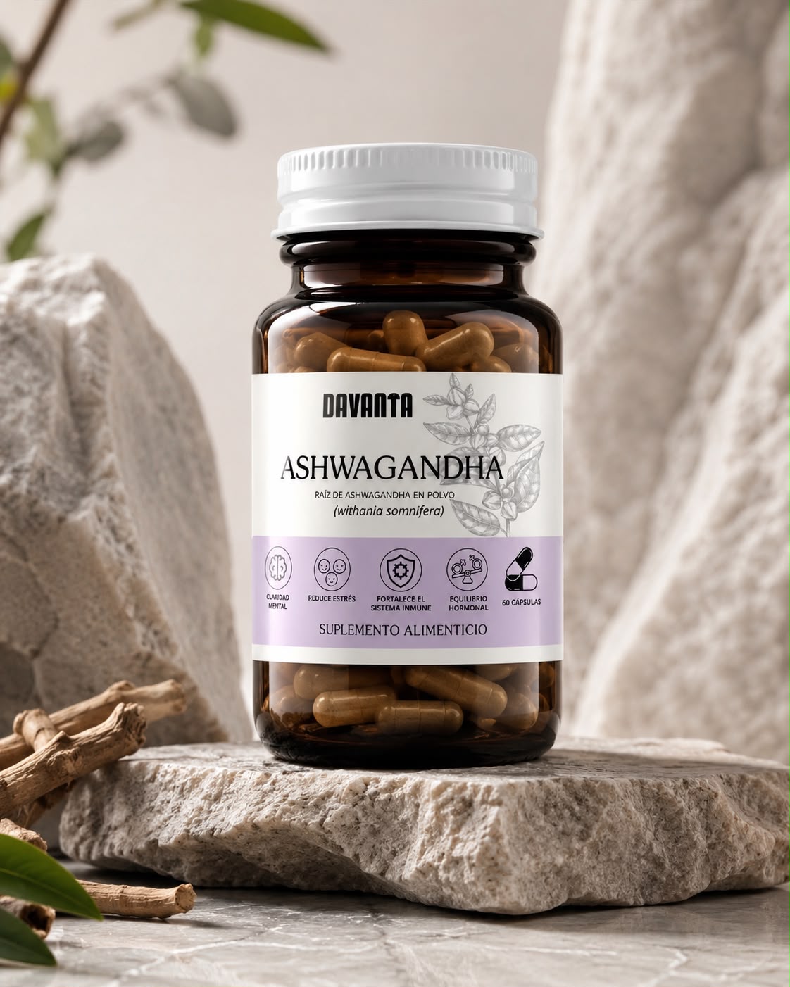 ASHWAGANDHA | 60 cápsulas
